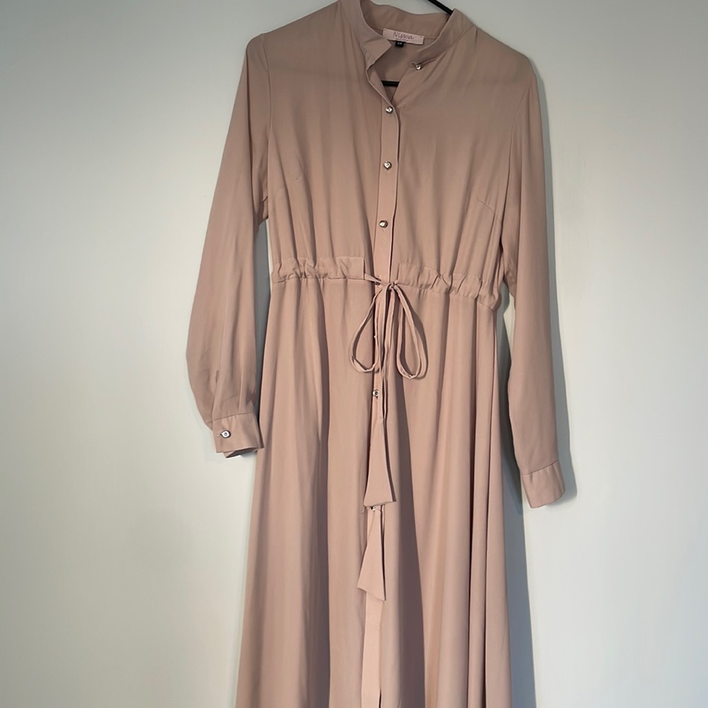Long Sleeve Button Down Dress/Duster. - image 1